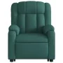 Sillón eléctrico reclinable elevable de tela verde oscuro | Foro24.es | Tu tienda online para hogar, jardín y más Foro24.es