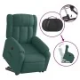 Sillón eléctrico reclinable elevable de tela verde oscuro | Foro24.es | Tu tienda online para hogar, jardín y más Foro24.es