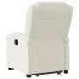 Sillón reclinable de masaje eléctrico elevable terciopelo crema by , Armchairs - Ref: Foro24-3204342, Price: 379,56 €, Discou...