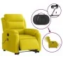 Sillón reclinable masaje eléctrico elevable terciopelo amarillo de , Sillones - Ref: Foro24-3205132, Precio: 362,53 €, Descue...