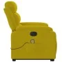 Sillón reclinable masaje eléctrico elevable terciopelo amarillo de , Sillones - Ref: Foro24-3205132, Precio: 362,53 €, Descue...