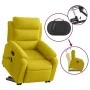 Sillón reclinable masaje eléctrico elevable terciopelo amarillo de , Sillones - Ref: Foro24-3205132, Precio: 362,53 €, Descue...