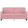 Sofá de 2 plazas terciopelo rosa 140 cm von , Sofas - Ref: Foro24-359445, Preis: 255,41 €, Rabatt: -5%%