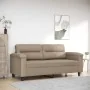 Sofá de 2 plazas de tela microfibra gris taupe 140 cm | Foro24.es | Tu tienda online para hogar, jardín y más Foro24.es