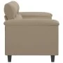 Sofá de 2 plazas de tela microfibra gris taupe 140 cm | Foro24.es | Tu tienda online para hogar, jardín y más Foro24.es