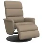 Sillón reclinable con reposapiés cuero sintético capuchino | Foro24.es | Tu tienda online para hogar, jardín y más Foro24.es