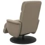 Sillón reclinable masaje reposapiés cuero sintético capuchino by , Armchairs - Ref: Foro24-356728, Price: 257,92 €, Discount:...