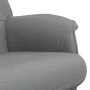 Sillón reclinable con reposapiés tela gris claro | Foro24.es | Tu tienda online para hogar, jardín y más Foro24.es