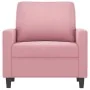 Sillón de terciopelo rosa 60 cm by , Sofas - Ref: Foro24-359182, Price: 165,21 €, Discount: %