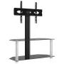 Mueble TV esquina 2 niveles para 32-70 pulgadas negro plateado von , TV-Möbel - Ref: Foro24-358167, Preis: 105,54 €, Rabatt: %