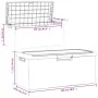 Caja de almacenaje jardín con cojín de asiento PP marrón 350 L | Foro24.es | Tu tienda online para hogar, jardín y más Foro24.es