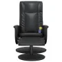 Sillón reclinable masaje con reposapiés cuero sintético negro von , Sessel - Ref: Foro24-356520, Preis: 147,43 €, Rabatt: %