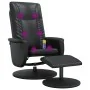 Sillón reclinable masaje con reposapiés cuero sintético negro von , Sessel - Ref: Foro24-356520, Preis: 147,43 €, Rabatt: %