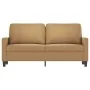 Sofá de 2 plazas terciopelo marrón 140 cm von , Sofas - Ref: Foro24-359206, Preis: 197,24 €, Rabatt: %
