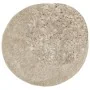 Alfombra pelo largo aspecto brillante ISTAN beige Ø 120 cm | Foro24.es | Tu tienda online para hogar, jardín y más Foro24.es