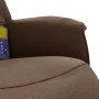 Sillón reclinable de masaje con reposapiés tela marrón | Foro24.es | Tu tienda online para hogar, jardín y más Foro24.es