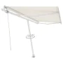 Toldo de pie automático crema 450x300 cm by vidaXL, Awnings - Ref: Foro24-3069567, Price: 521,82 €, Discount: %