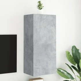 Mueble TV de pared madera ingeniería gris hormigón 40,5x30x90cm von , TV-Möbel - Ref: Foro24-836927, Preis: 64,17 €, Rabatt: %