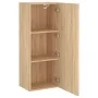 Mueble TV de pared madera ingeniería roble Sonoma 40,5x30x102cm von , TV-Möbel - Ref: Foro24-836933, Preis: 59,48 €, Rabatt: %