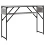 Mesa consola estante madera ingeniería Sonoma gris 105x30x75 cm von , Seitentische - Ref: Foro24-837795, Preis: 44,04 €, Raba...