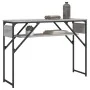 Mesa consola estante madera ingeniería Sonoma gris 105x30x75 cm von , Seitentische - Ref: Foro24-837795, Preis: 44,04 €, Raba...