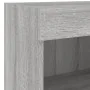 Muebles TV pared con LED 5 pzas madera ingeniería gris Sonoma von , TV-Möbel - Ref: Foro24-3216609, Preis: 172,41 €, Rabatt: %