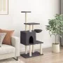 Rascador para gatos con postes de sisal gris oscuro 131 cm by , Cat furniture - Ref: Foro24-172129, Price: 60,96 €, Discount: %