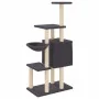 Rascador para gatos con postes de sisal gris oscuro 131 cm by , Cat furniture - Ref: Foro24-172129, Price: 60,96 €, Discount: %