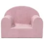 Sofá para niños felpa suave rosa by , Baby and Toddler Furniture - Ref: Foro24-357009, Price: 48,69 €, Discount: %