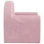 Sofá para niños felpa suave rosa by , Baby and Toddler Furniture - Ref: Foro24-357009, Price: 48,69 €, Discount: %
