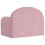 Sofá para niños felpa suave rosa by , Baby and Toddler Furniture - Ref: Foro24-357009, Price: 48,69 €, Discount: %