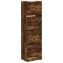 Mueble zapatero 4 cajones abatibles roble ahumado 60x42x204 cm von , Schuhregale und Schuhorganisatoren - Ref: Foro24-3214396...