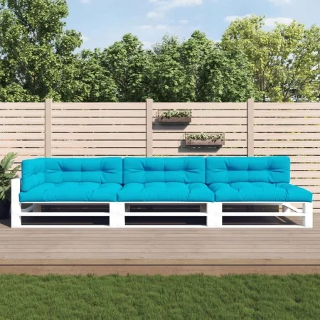 Cojines para palés 7 piezas tela turquesa von , Kissen für Stühle und Sofas - Ref: Foro24-3217154, Preis: 227,95 €, Rabatt: %