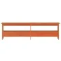 Banco de recibidor madera maciza pino marrón cera 160x28x45 cm by , Benches for halls and storage - Ref: Foro24-837381, Price...