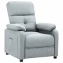 Sillón reclinable de tela gris claro | Foro24.es | Tu tienda online para hogar, jardín y más Foro24.es