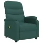 Sillón de masaje eléctrico tela verde oscuro by , Electric massage chairs - Ref: Foro24-348305, Price: 237,04 €, Discount: %