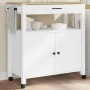 Carrito de cocina MONZA madera maciza de pino 84x40x90 cm von , Küchen- und Speisewagen - Ref: Foro24-376108, Preis: 189,43 €...