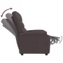 Sillón reclinable de tela marrón oscuro | Foro24.es | Tu tienda online para hogar, jardín y más Foro24.es