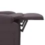 Sillón reclinable de tela marrón oscuro | Foro24.es | Tu tienda online para hogar, jardín y más Foro24.es