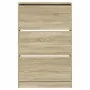 Zapatero de madera de ingeniería roble Sonoma 80x21x125,5 cm | Foro24.es | Tu tienda online para hogar, jardín y más Foro24.es