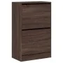 Zapatero de madera de ingeniería marrón roble 60x34x96,5 cm von , Schuhregale und Schuhorganisatoren - Ref: Foro24-839951, Pr...