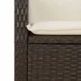 Set comedor de jardín 7 pzas con cojines ratán sintético marrón von , Gartensets - Ref: Foro24-3212777, Preis: 927,44 €, Raba...