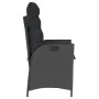 Sillones reclinable jardín cojines 2 uds ratán sintético negro | Foro24.es | Tu tienda online para hogar, jardín y más Foro24.es