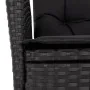 Sillones reclinable jardín cojines 2 uds ratán sintético negro | Foro24.es | Tu tienda online para hogar, jardín y más Foro24.es