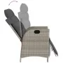 Set comedor de jardín 5 pzas cojines ratán sintético gris claro von , Gartensets - Ref: Foro24-3213463, Preis: 638,87 €, Raba...