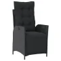 Set de muebles jardín 5 pzas con cojines ratán sintético negro | Foro24.es | Tu tienda online para hogar, jardín y más Foro24.es