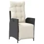 Set de muebles jardín 5 pzas con cojines ratán sintético negro von , Gartensets - Ref: Foro24-3213386, Preis: 609,02 €, Rabat...