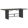 Set de comedor de jardín 9 pzas y cojines ratán sintético negro by , Garden sets - Ref: Foro24-3213113, Price: 1,00 €, Discou...
