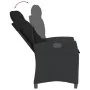 Set de muebles jardín 5 pzas con cojines ratán sintético negro | Foro24.es | Tu tienda online para hogar, jardín y más Foro24.es