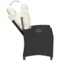 Set de muebles jardín 5 pzas con cojines ratán sintético negro von , Gartensets - Ref: Foro24-3213166, Preis: 591,63 €, Rabat...